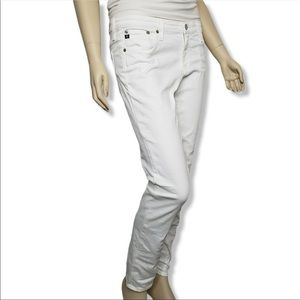 Adriano Goldschmeid The Stilt Cigarette Leg Jeans Womens 30 White
